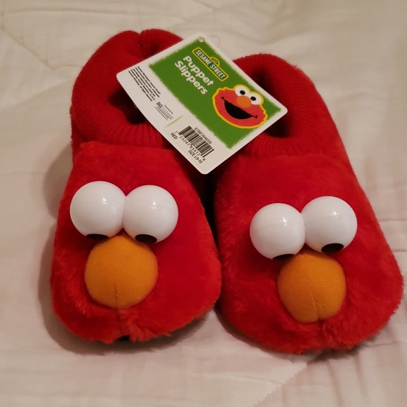 Sesame Street Other - Elmo Puppet Slippers